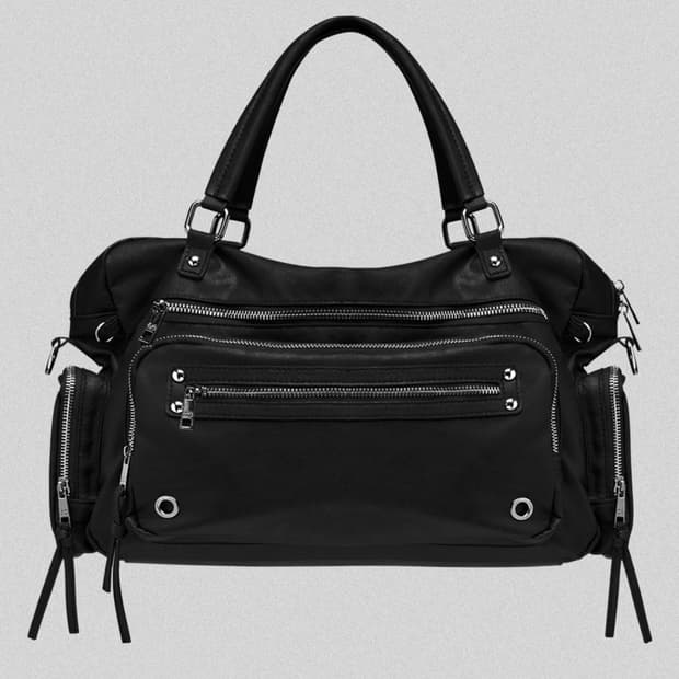 블랙퍼플 크로스백