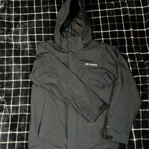 콜롬비아 바람막이 하드쉘 자켓 S