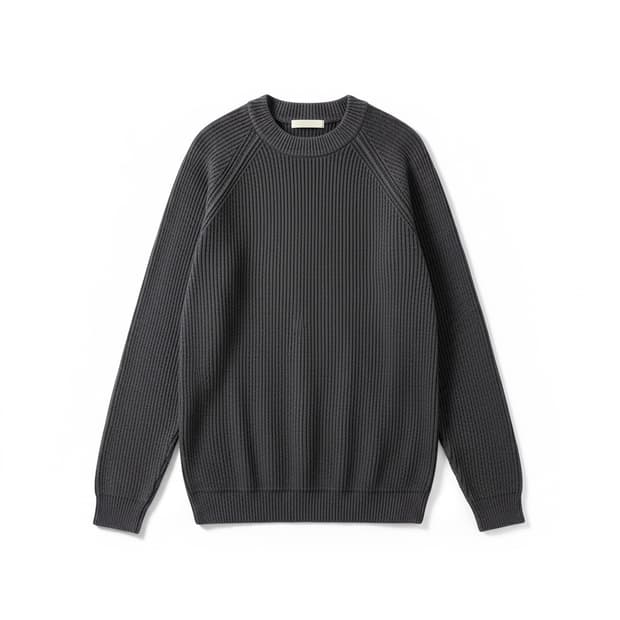  시도 니트 스웨터 그레이 M