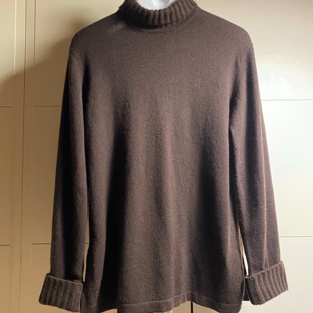 DKNY 캐시미어 터틀넥 니트 S