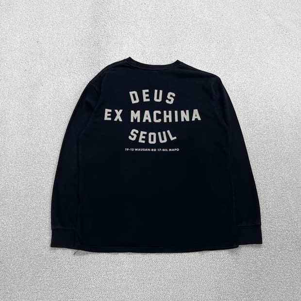 데우스엑스마키나 서울 어드레스 롱슬리브 블랙