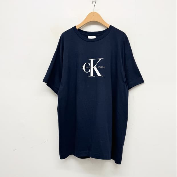 90s CK 캘빈클라인진스 반팔티 (MADE IN USA)