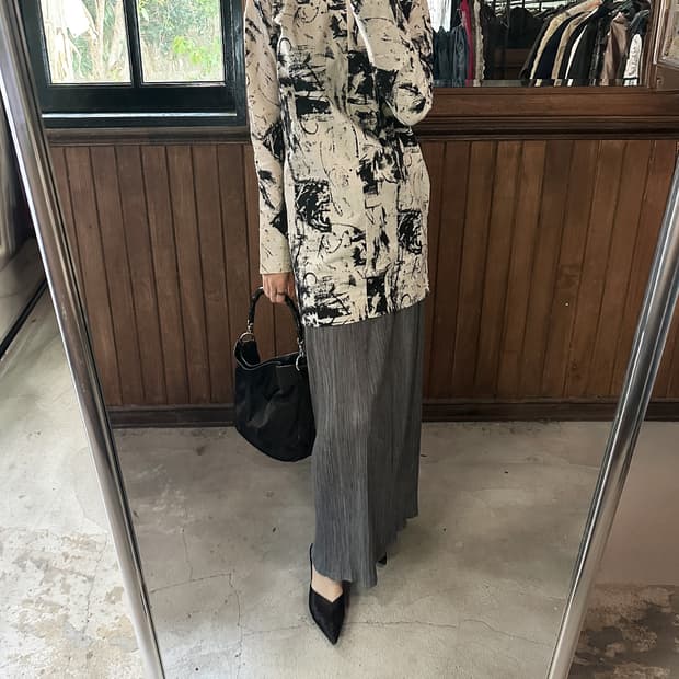 MARNI print cotton blouse onepiece