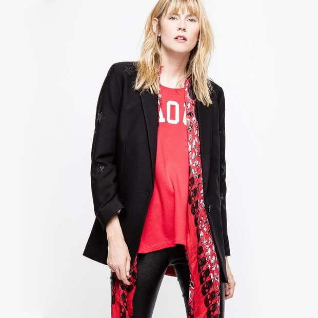 쟈딕앤볼테르 스타 비즈 블레이저 자켓