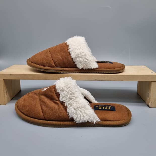 폴로 랄프로렌 kc 스커프 털슬리퍼240