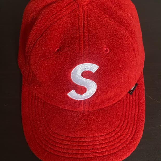 슈프림 x 폴라텍 플리스 캡 모자