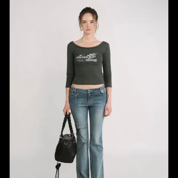 쓰리타임즈 아바 부츠컷 진