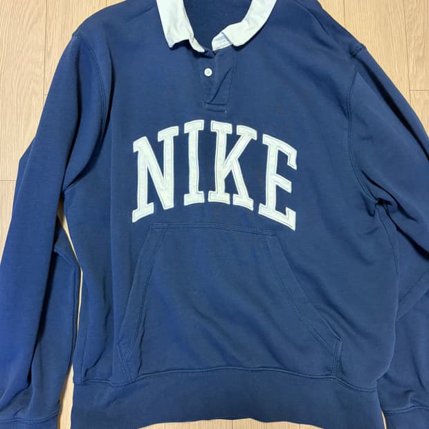 나이키 럭비 긴팔 카라 티셔츠