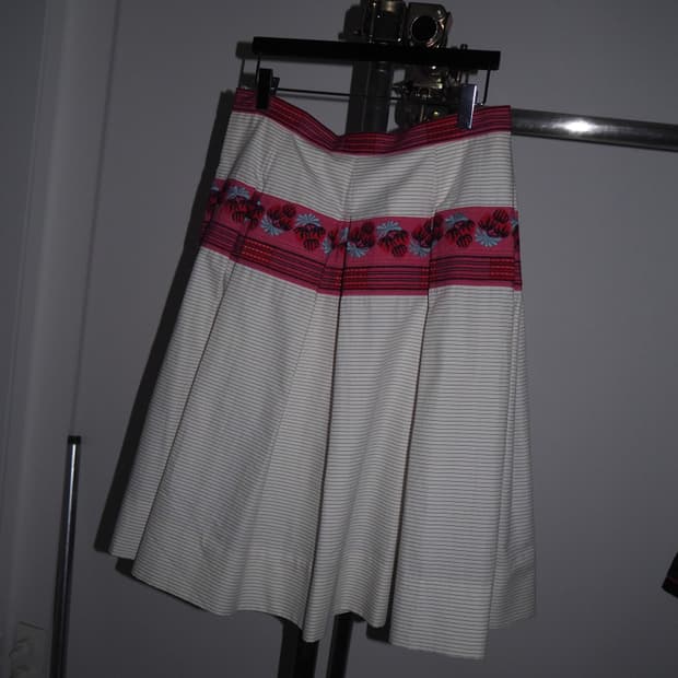 KENZO silk blend skirt 