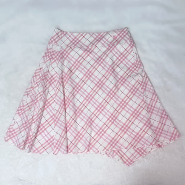 Burberry 버버리 블루라벨 딸기우유 모리걸 하구미 스즈코 스커트