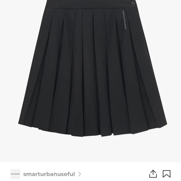 스마트어반유즈풀 플리츠 스커트 구매합니다