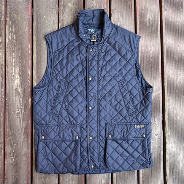 폴로 랄프로렌 퀼팅 베스트 L