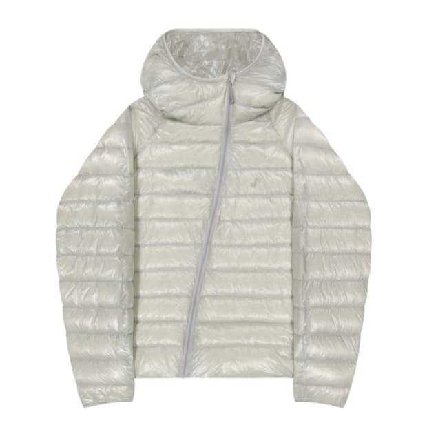 OJOS 오호스 Light Down Hooded Jacket / Grey