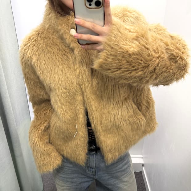 브라운 에코퍼 자켓