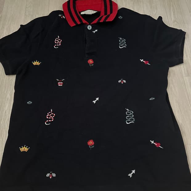 정품 구찌 반팔티 상태좋음