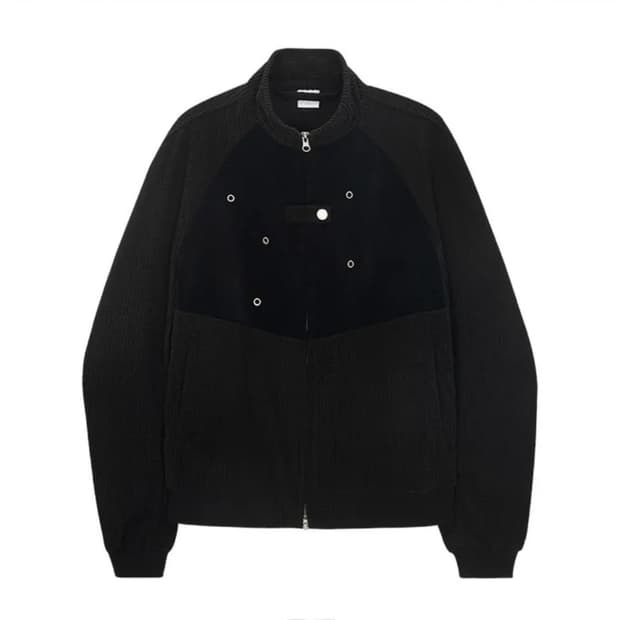 더콜디스트모먼트TCM waffle bomber jacket