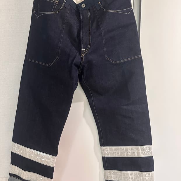 준야와타나베 18aw 리플렉티브 데님