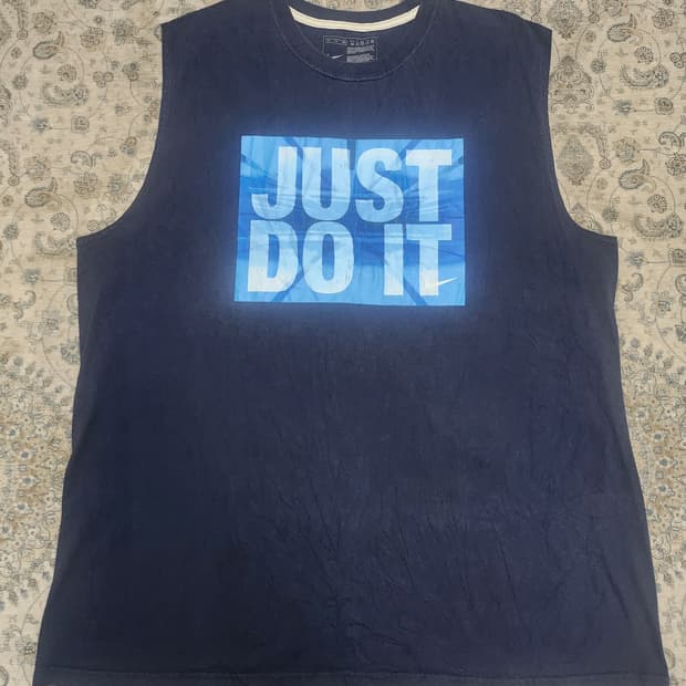 나이키 just do it 수영 민소매티 2XL