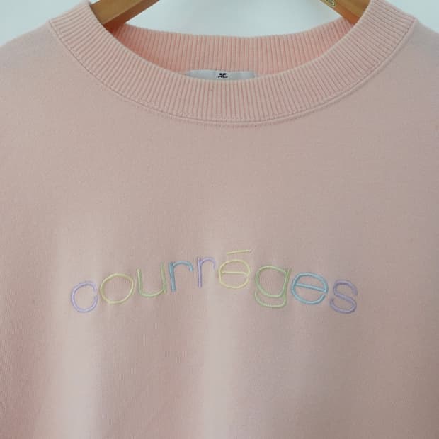 courreges sweat shirt
