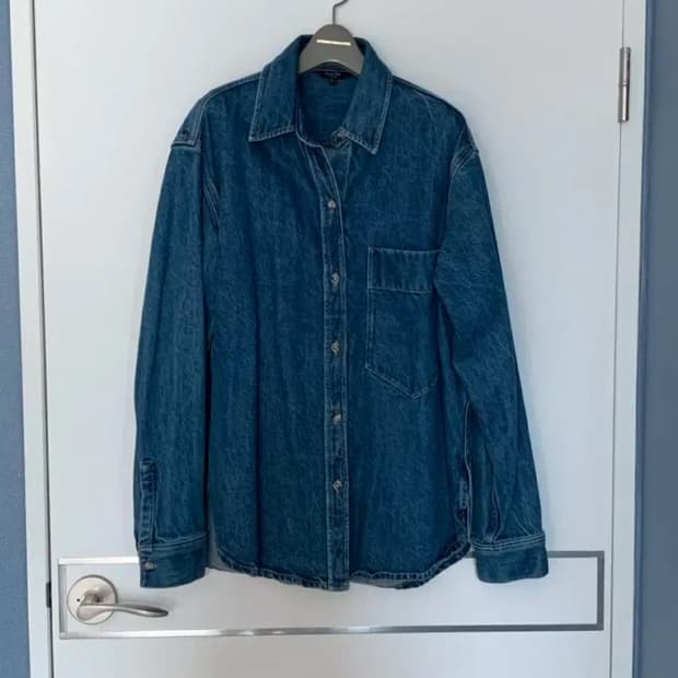 마세모두띠 데님셔츠 