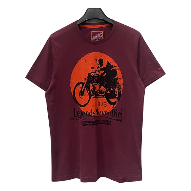 BMW Motorrad 레전드 빈티지 라이더 반팔티 XL