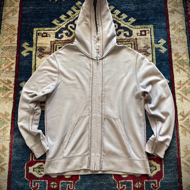 90s Old Gap Selvede line Hood zip-up
