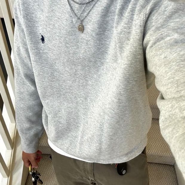 폴로 랄프로렌 그레이 맨투맨