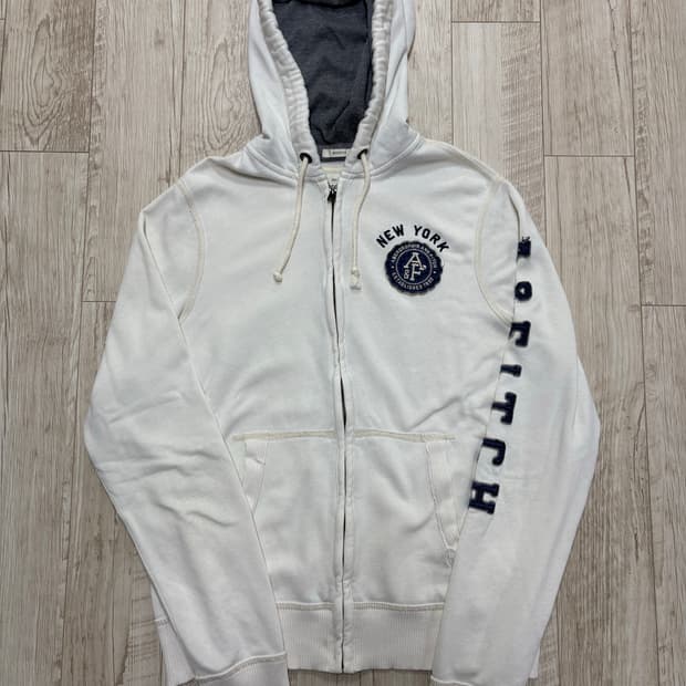 아베크롬비 후드집업 화이트 xl