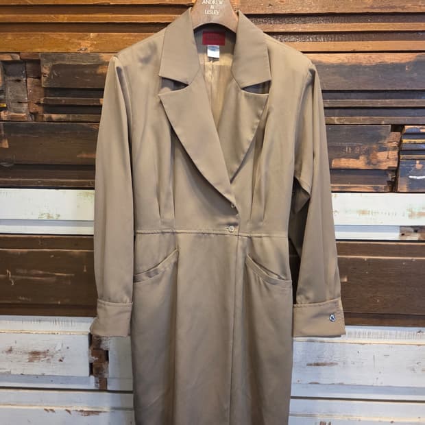 90'S 겐조 원피스코트