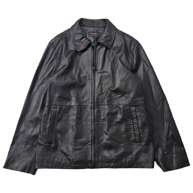 BASIC HOUSE 양가죽 집업 자켓 L
