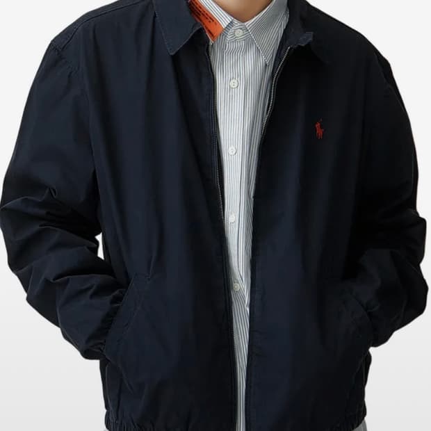 폴로랄프로렌 베이포트 바이스윙 헤링턴 자켓 M 네이비