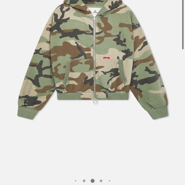 급처)scuffers 카모 후드집업 m