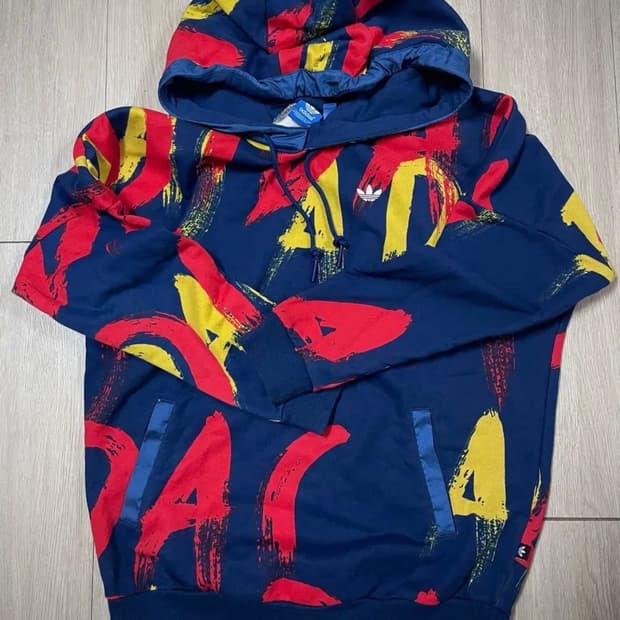 아디다스 오리지널 일본 한정판 후디 /올오버 프린트