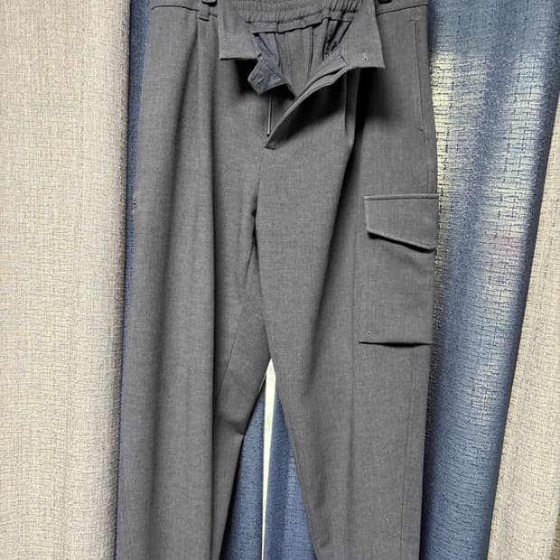 송지오 그레이 슬랙스 fw