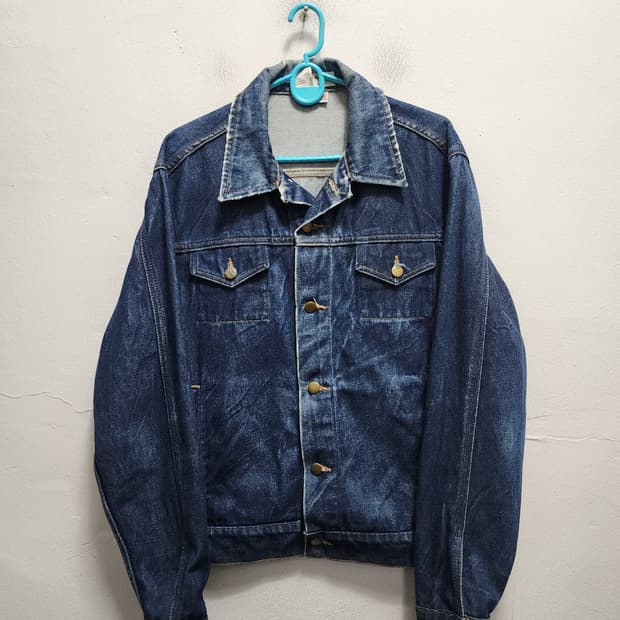 아메리칸 어페럴 USA 빈티지 청자켓