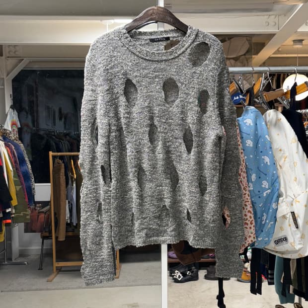 Le-fluy 데미지 니트