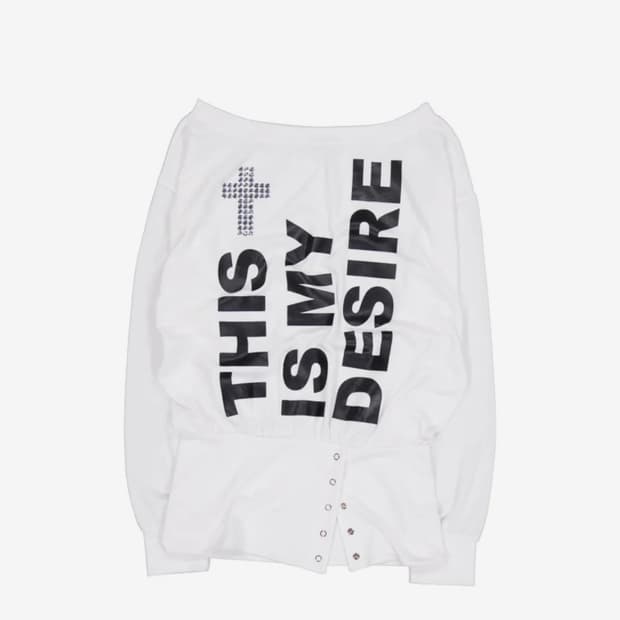 셋업이엑스이 원숄더 티