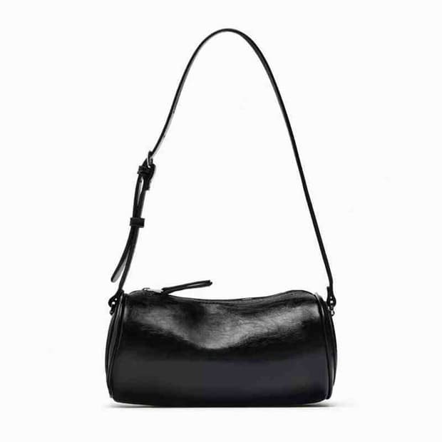 자라 바게트백 미니 블랙