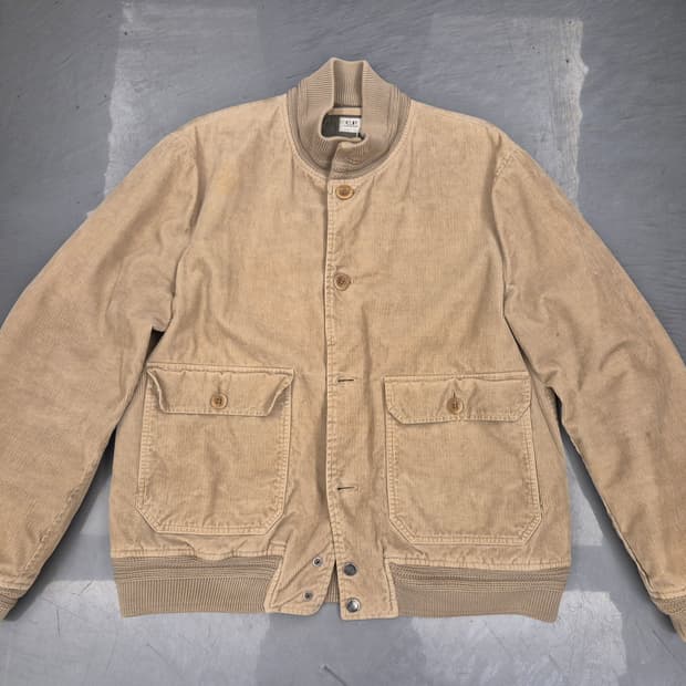 90s C.P COMPANY A-1 코듀로이 봄버 자켓