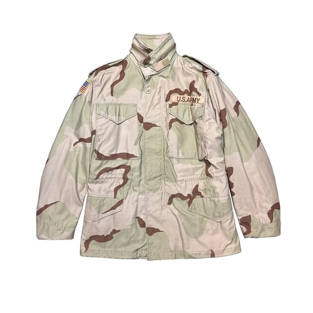 90s Us Amry 미군 데저트카모 m65필드자켓 