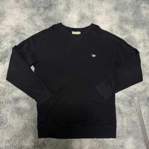 메종키츠네 트리컬러 폭스 스웻셔츠 XL사이즈