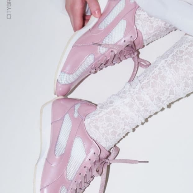 시티브리즈x야세 스니커즈 핑크 판매 240