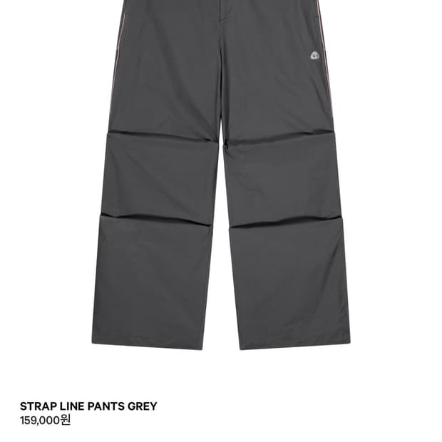 코이세이오 STRAP LINE PANTS GREY