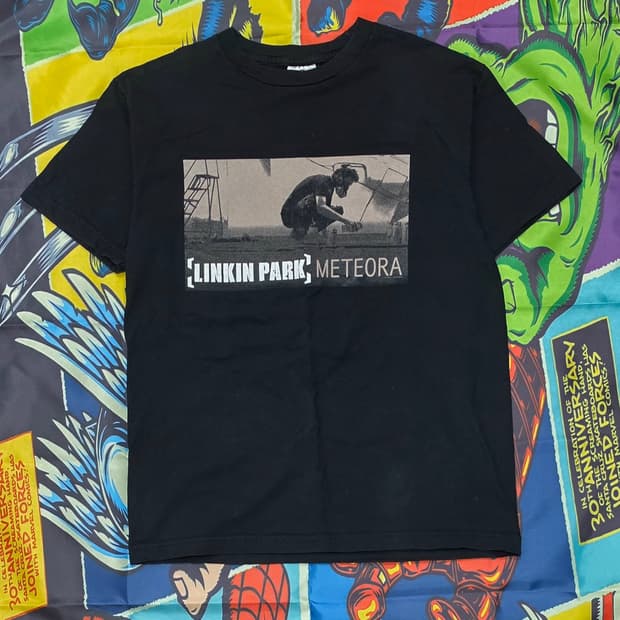 Linkin Park 2003 'Meteora' 반팔티 M