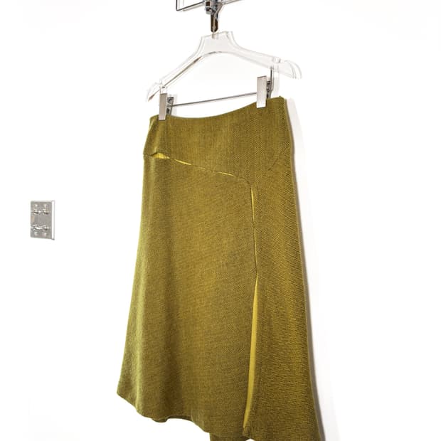 막스마라 알파카&울 스커트