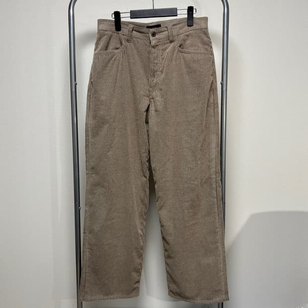 M) vuja de 부자데 25aw 사시코 울 코듀로이 트라우저 