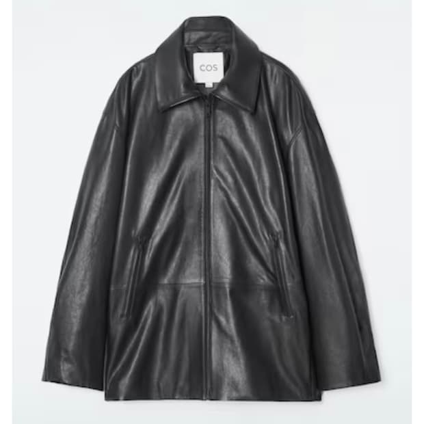 cos 가죽자켓 새상품