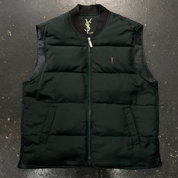 105 입생로랑 패딩조끼
