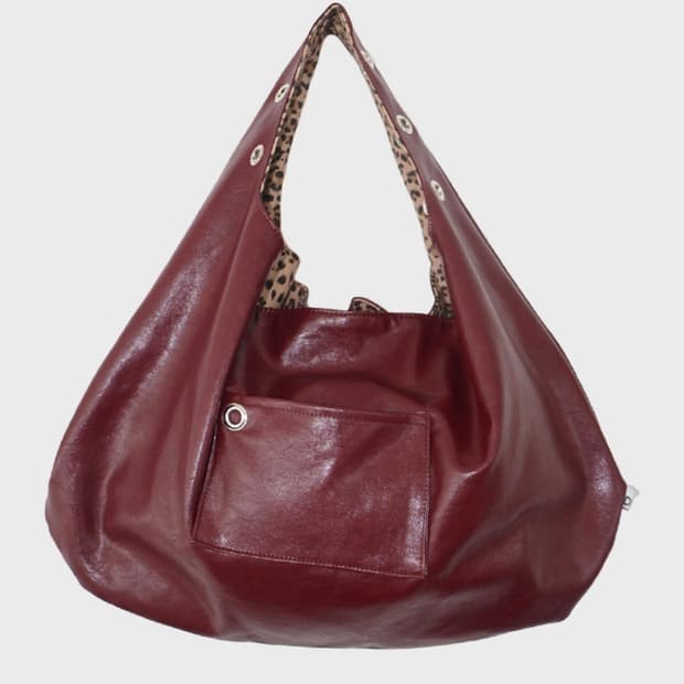 depc 뎁크 아일렛 레더백 와인