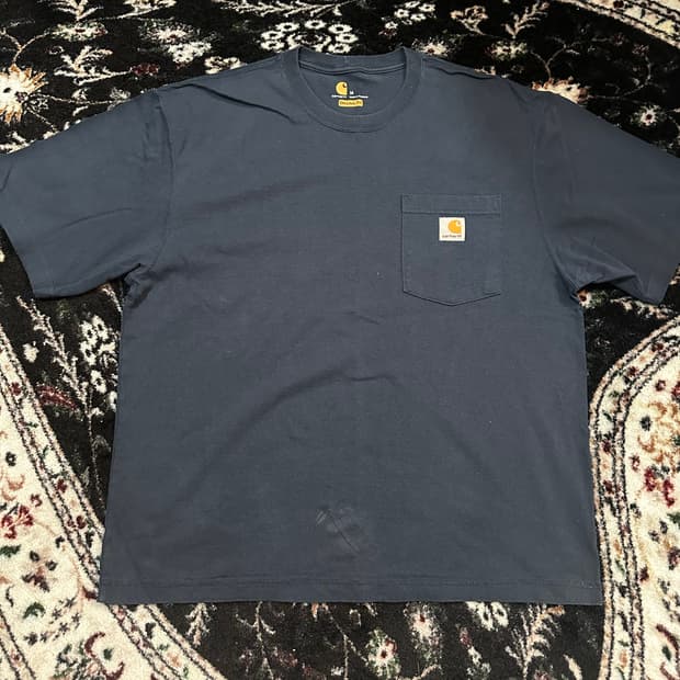 칼하트 오리지널핏 포켓 반팔 티셔츠